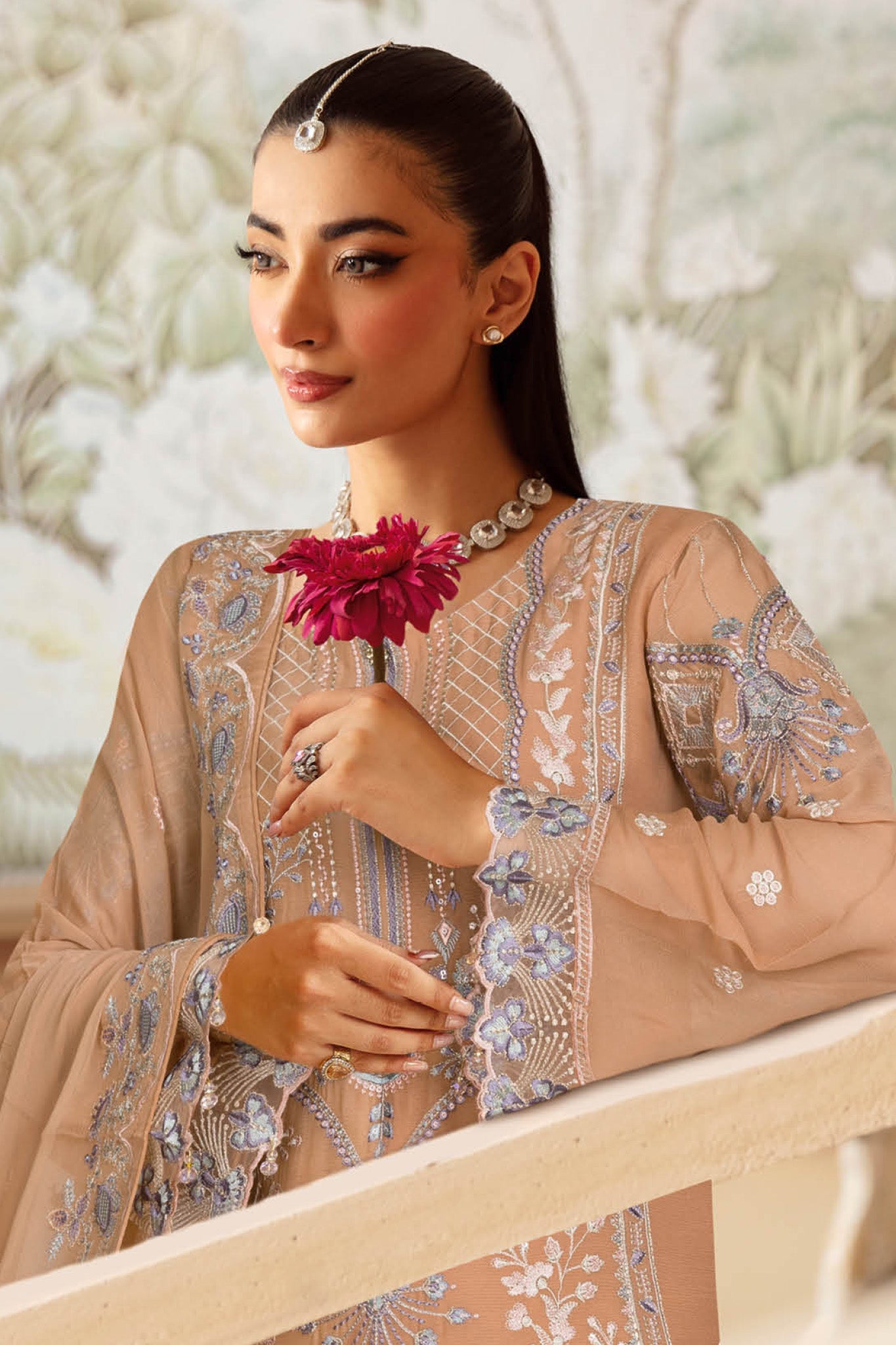 Sangeet by Ramsha Unstitched 3 Piece Chiffon Vol-03 Collection'2025-B-308