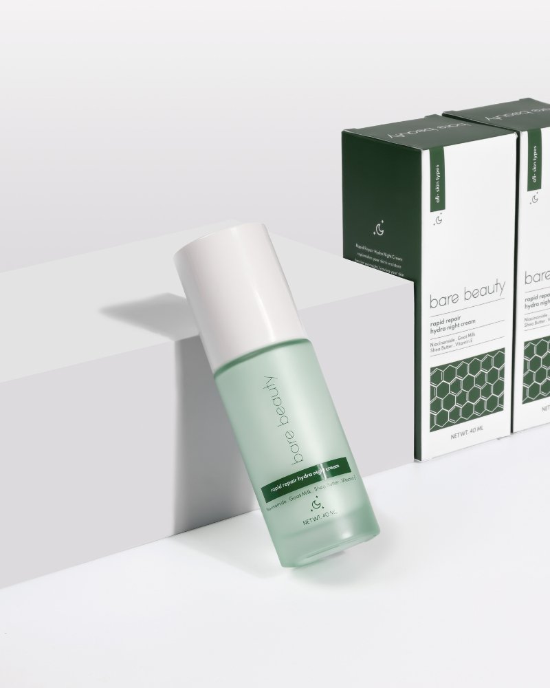 Bare Beauty Nourishing Set Night Cream 40Ml+Toner 100Ml