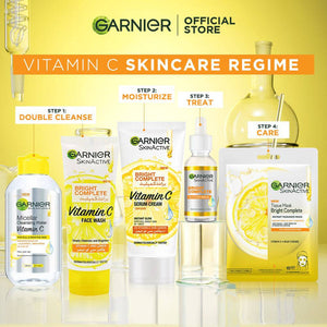 Garnier Skin Active Bright Complete Vitamin C Booster Serum 30 Ml - Contains Niacinamide - My Store