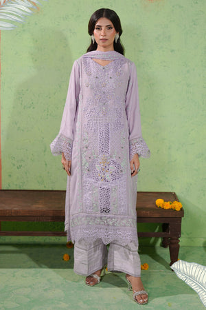 Bayan By Guzel Stitched 3 Piece Chiffon Formals Collection'2025-BG-02-Dilara