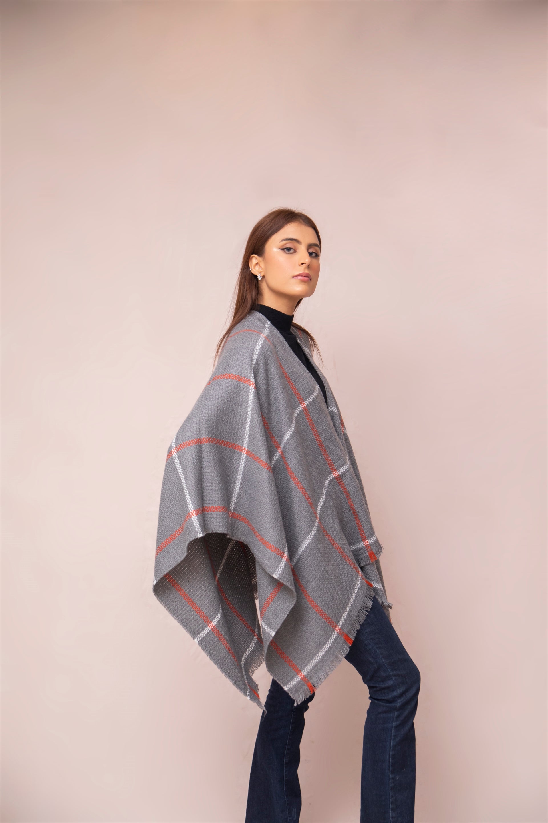 Shazam By Manahils Premium Cape Shawl Winters Collection'2025-30
