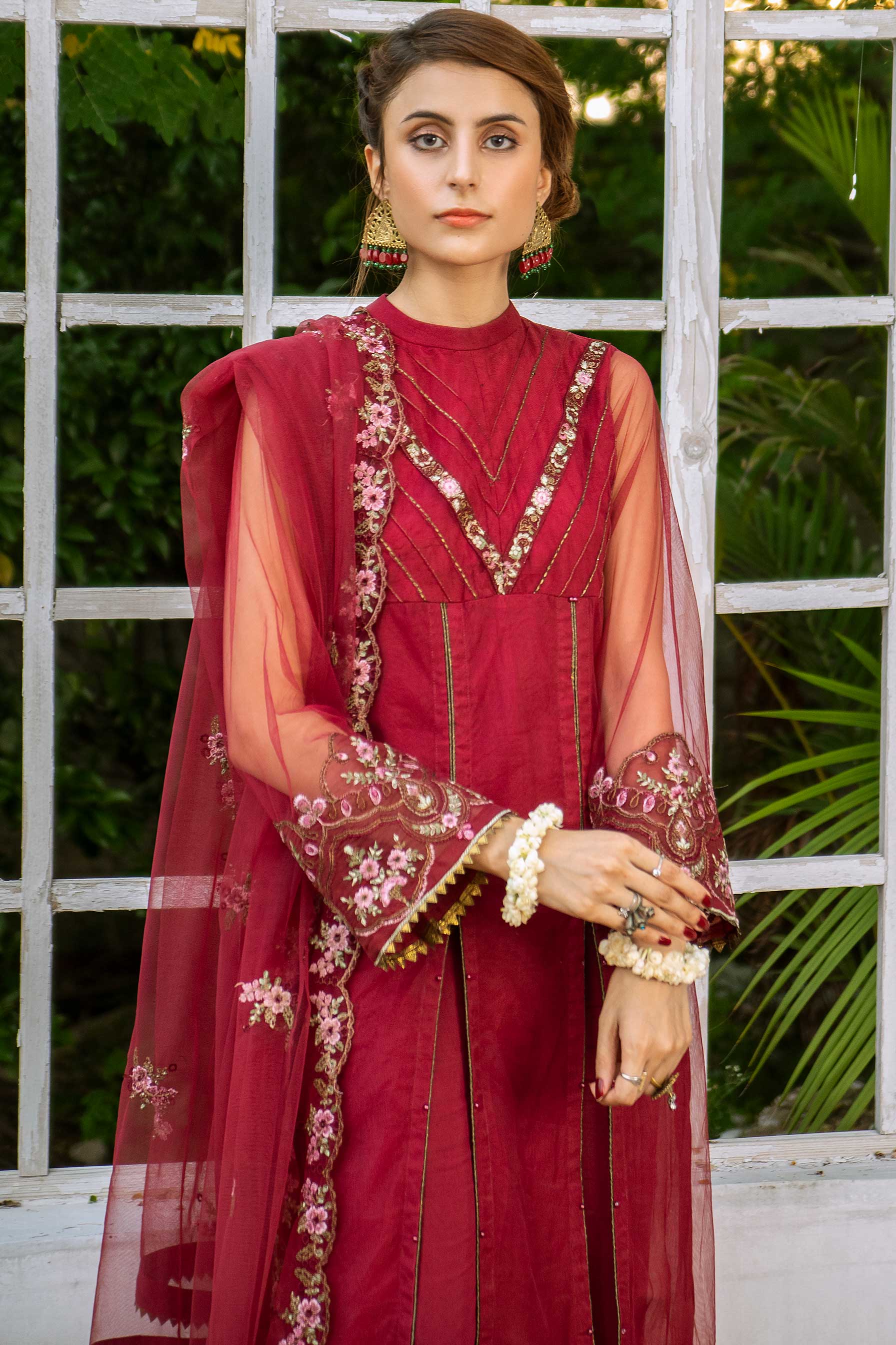 Aayra Stitched Formals Collection'2025-AY314 - Marina Gardenia 3Pc