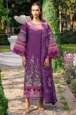 Ivy Bloom By Parishay Unstitched 3 Piece Printkari Lawn Vol-02 Collection'2025-BLOOM-07