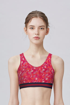 BLS - Alizee Non Wired And Non Padded Cotton Crop Top