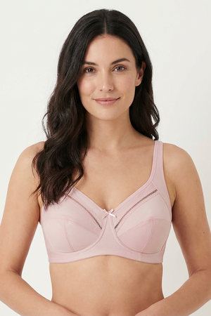 BLS - Cali Non Wired And Non Padded Cotton Bra - Pink