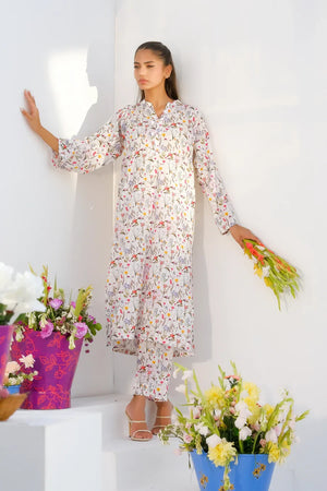 Dhaga Stitched 2 Piece Lawn Collection'2025-Matching separate 002