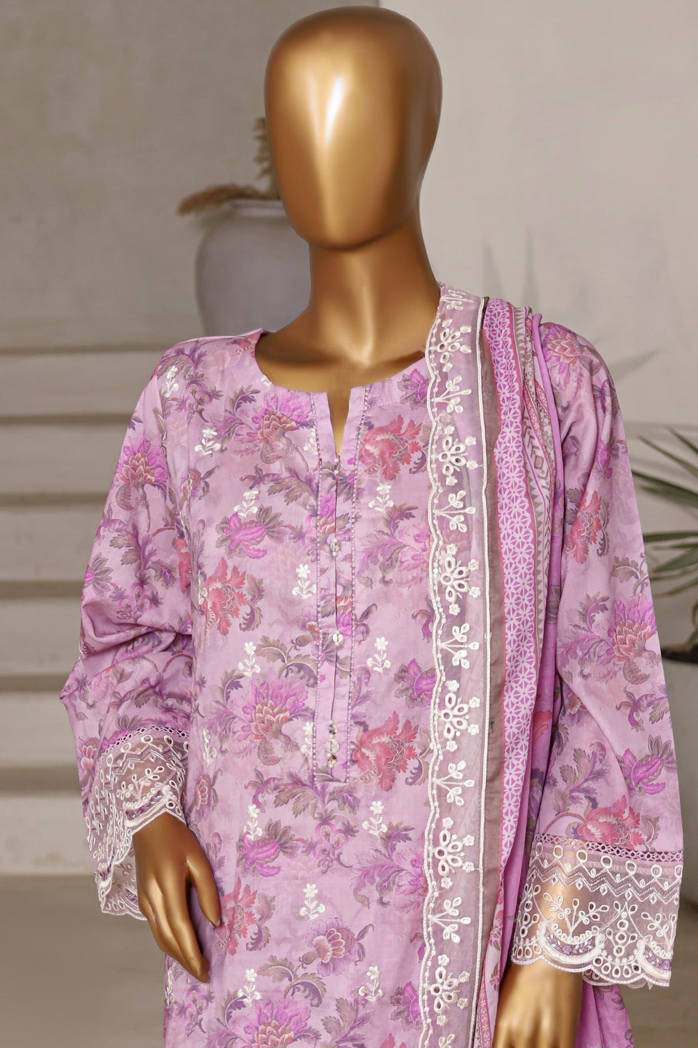 Amyrah By Sada Bahar Stitched 3 Piece Emb Festive Vol-02 Collection'2025-CKD-1060-Purple