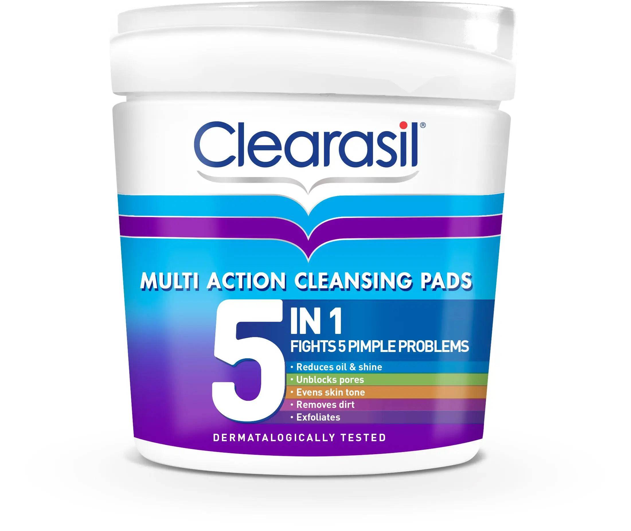 Clearasil Multi-Action 5In1 Cleansing Pads 65'S - My Store