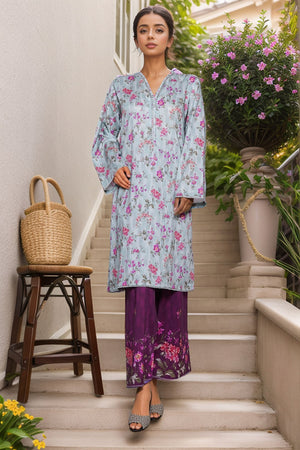 Bin Saeed Stitched 2 Piece Exc Co Ords Cotton Vol-02 Collection'2025-WC-2385-Ferozi