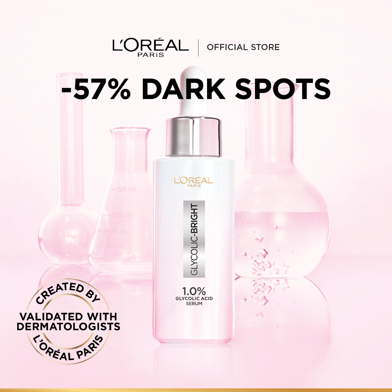 L'Oreal Paris Glycolic Bright Instant Glowing Face Serum - My Store