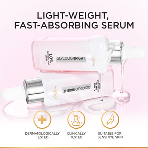 L'Oreal Paris Glycolic Bright Instant Glowing Face Serum - My Store