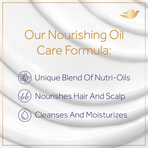 Dove Nourishing Oil Care Shampoo - 360ML - My Store