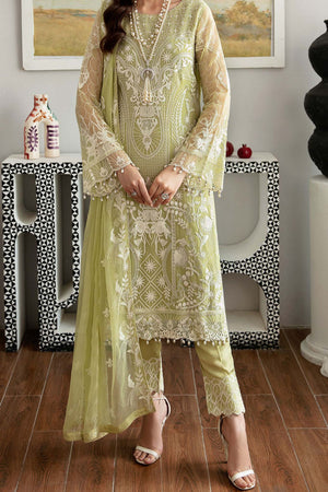 Rangoon by Ramsha Unstitched 3 Piece Chiffon Vol-11 Collection'2023-D-1105