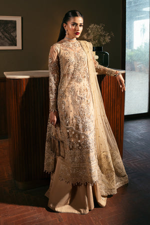 Glamoura By Sheenora Unstitched 3 Piece Wedding Formals Collection'2025-Beigelle