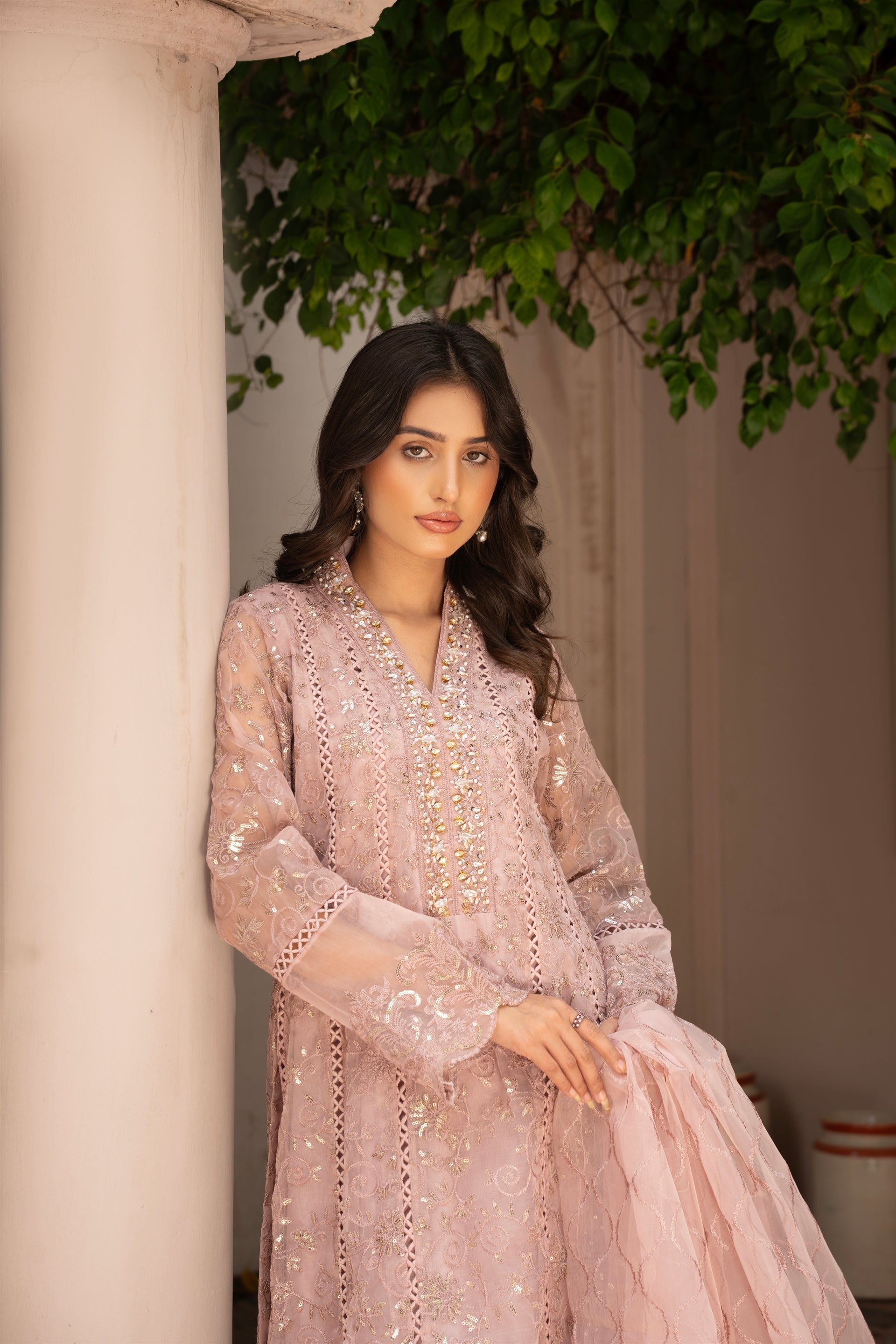 Rang Nirala By Manahils Stitched 3 Piece Formals Collection'2025-K-151-LILAC
