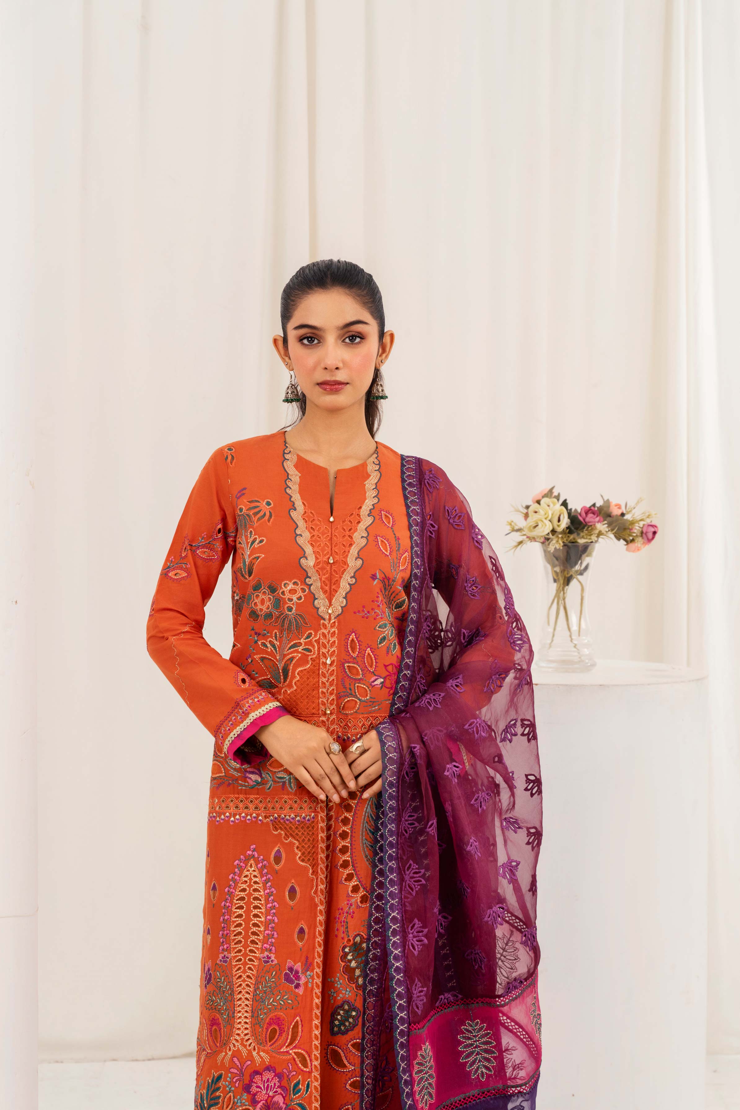 Aayra Stitched Summer Collection'2025-AY650 - Imperial Topaz 3Pc