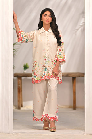 Dhaga Stitched 2 Piece Poly Cambric Collection'2025-Elara