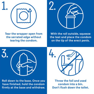 Durex - Condoms 3S Feather Lite - My Store