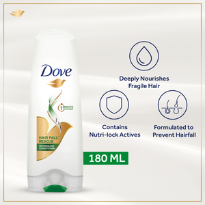 Dove Hair Fall Rescue Conditioner 180ml - Snapcart.pk