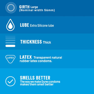 Durex Extra Safe Condoms 12s - My Store