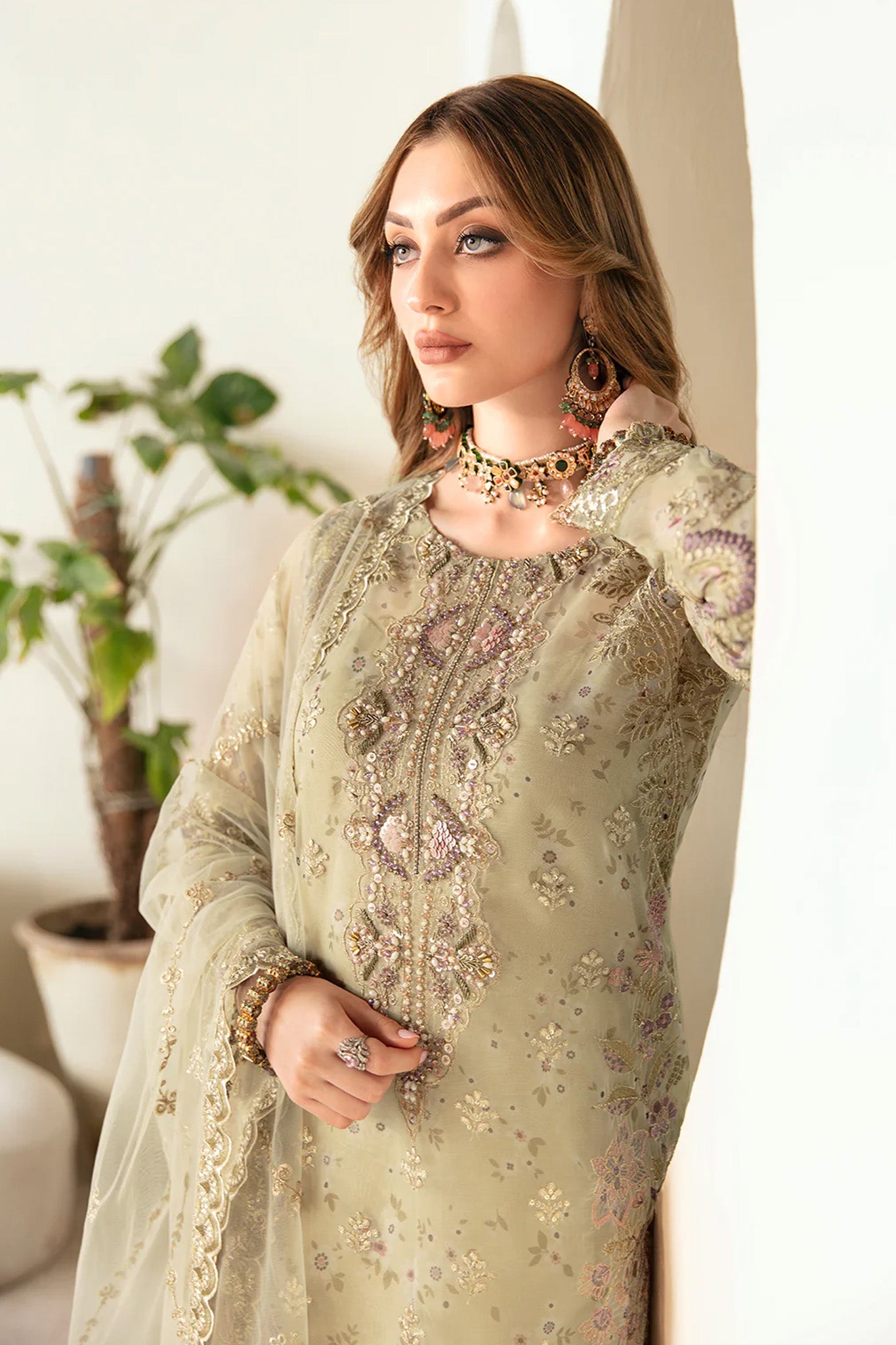 Ramsha Unstitched 3 Piece Festive Formals Vol-01 Collection'2025-E-102