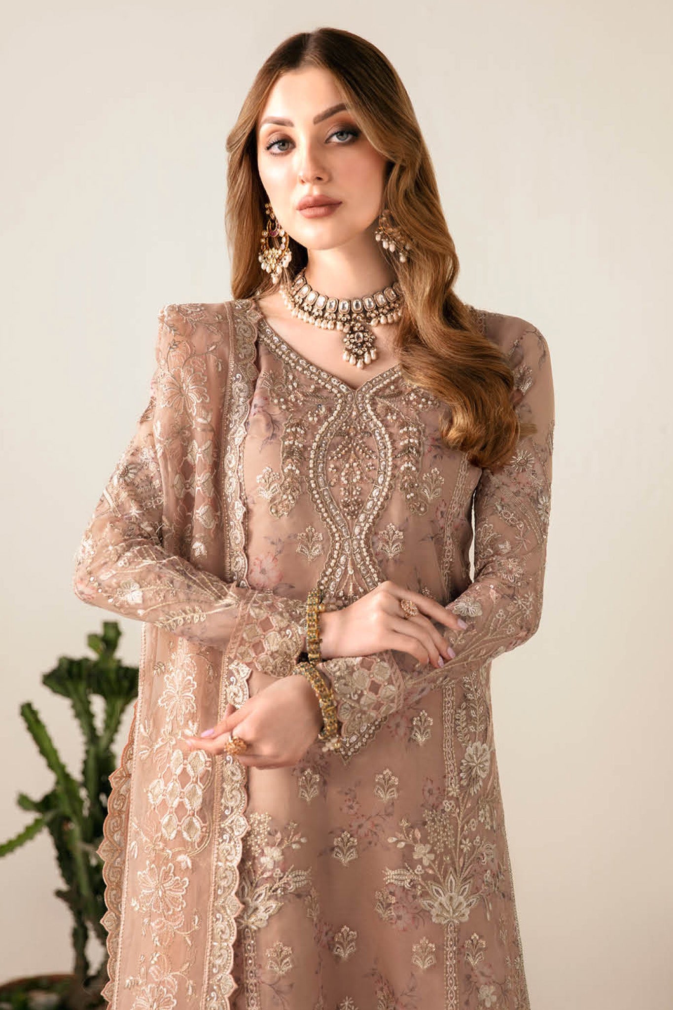 Ramsha Unstitched 3 Piece Festive Formals Vol-01 Collection'2025-E-104