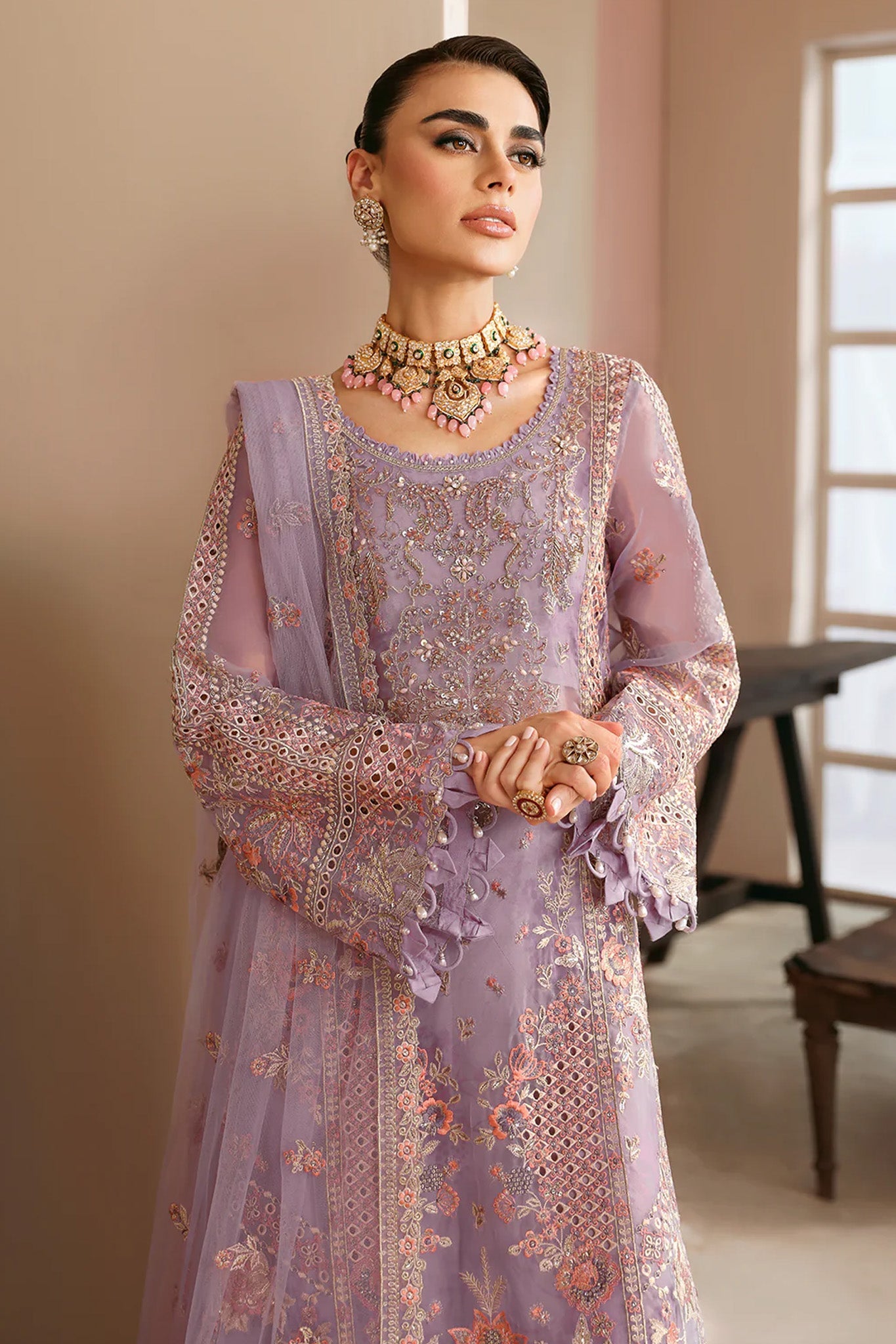 Ramsha Unstitched 3 Piece Festive Formals Vol-02 Collection'2025-E-201