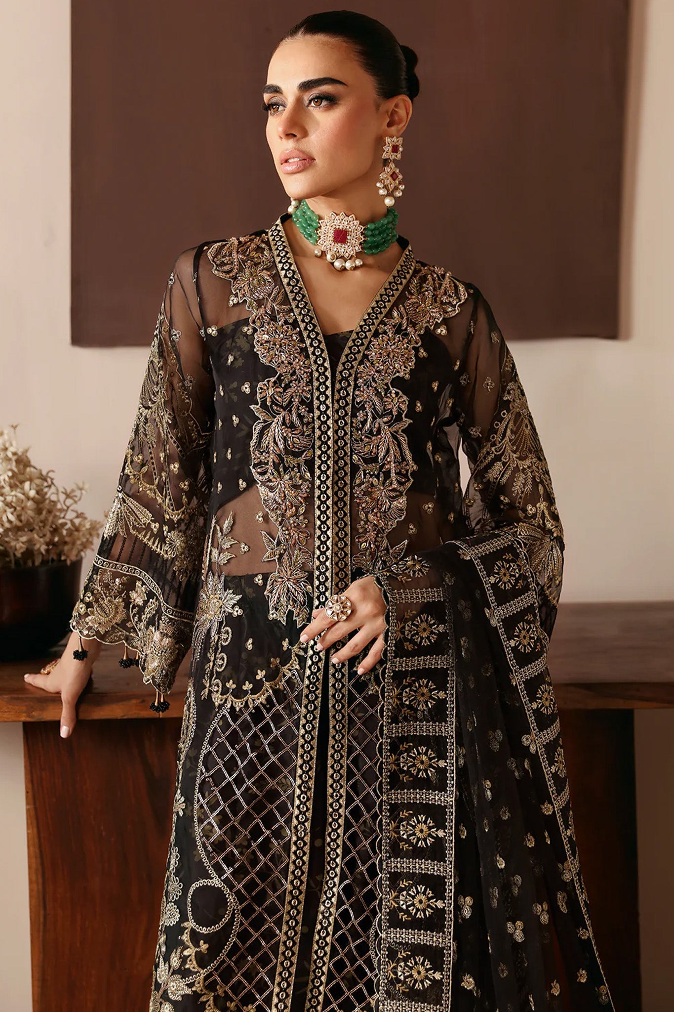 Ramsha Unstitched 3 Piece Festive Formals Vol-02 Collection'2025-E-203