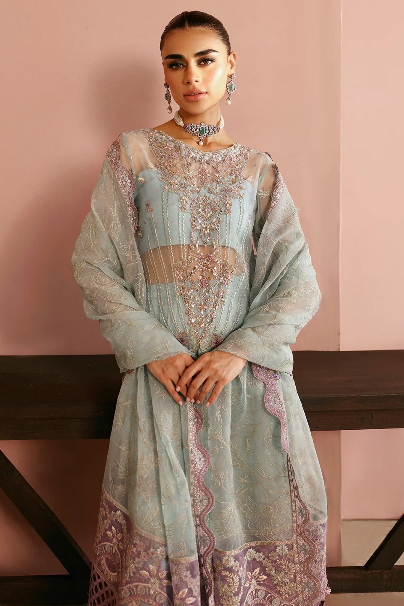 Ramsha Unstitched 3 Piece Festive Formals Vol-02 Collection'2025-E-204