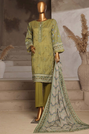 Aashkaar By HZ Stitched 3 Piece Emb Lawn Vol-04 Collection'2025-EPL-013