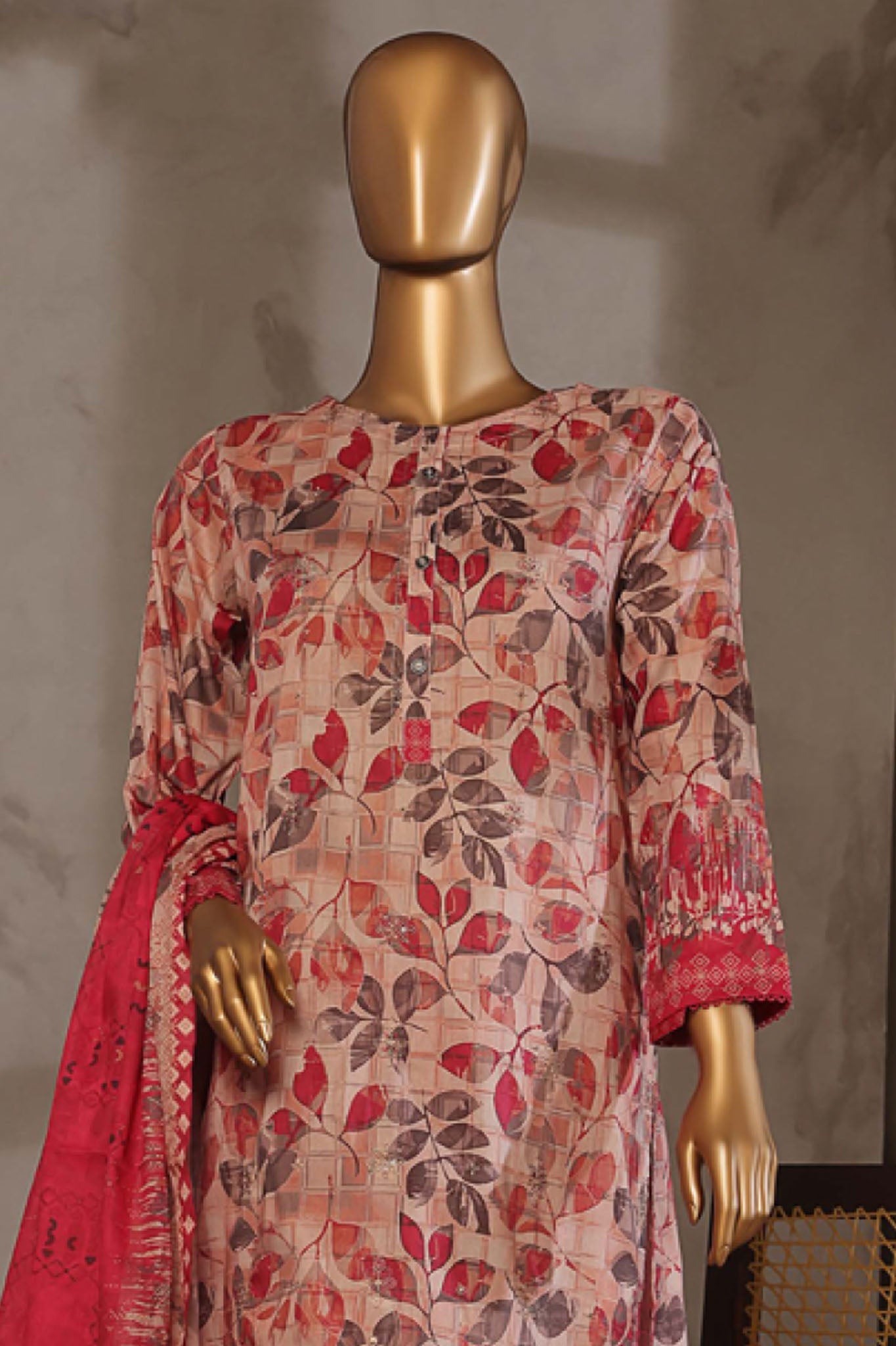 Aashkaar By HZ Stitched 3 Piece Emb Lawn Vol-04 Collection'2025-EPL-016