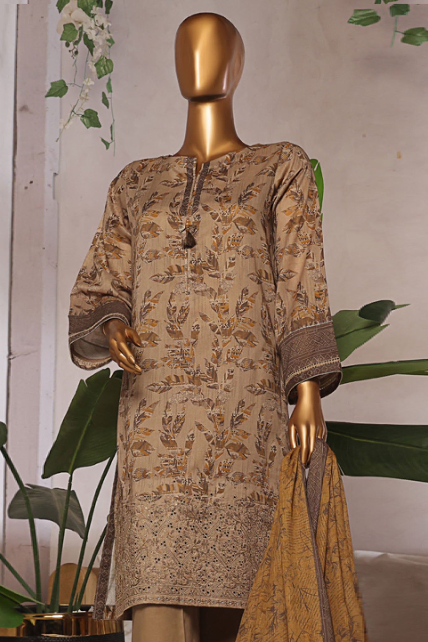 Aashkaar By HZ Stitched 3 Piece Emb Lawn Vol-05 Collection-EPL-005