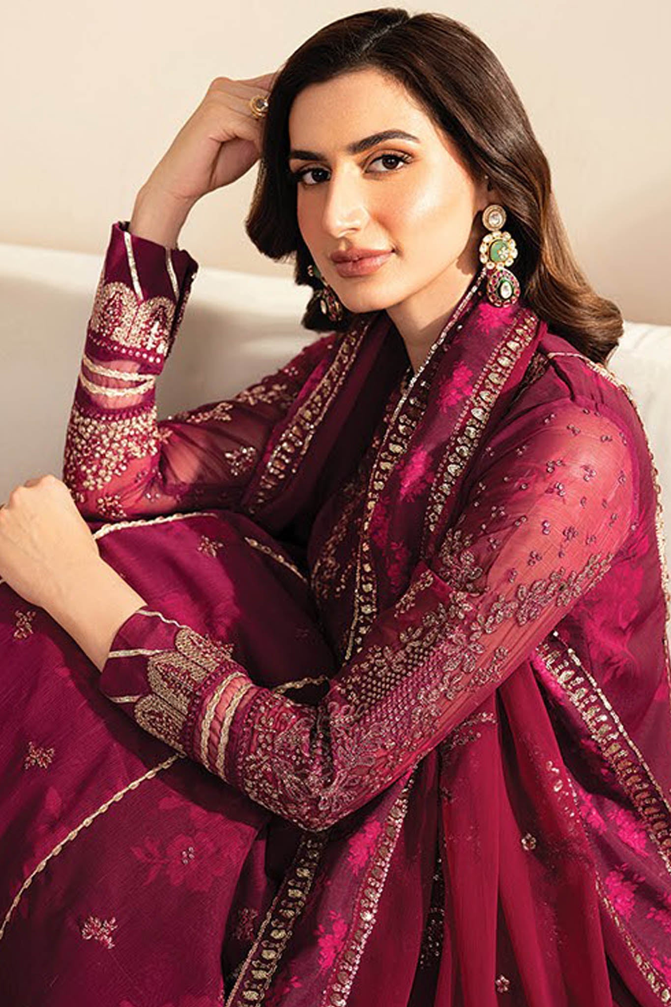 Xenia Unstitched 3 Piece Luxury Formals Vol-02 Collection'2025-Ersa