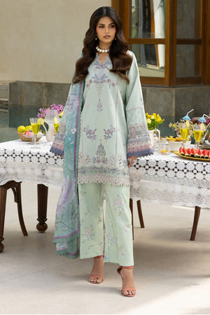 Florent Unstitched 3 Piece Lawn Eid Collection'2025-FEF-04-B