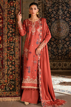 Shades of Winter By Florent Unstitched 3 Piece Marina Twill Collection'2025-FL-2A