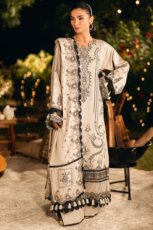 Serenity By Florent Unstitched 3 Piece Winter Collection'2025-FL-2B