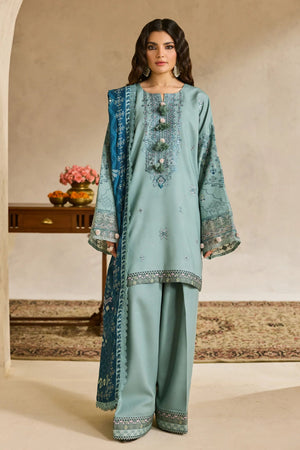 Zync One Nation By Florent Unstitched 3 Piece Winter Vol-01 Collection'2025-FL-03-B