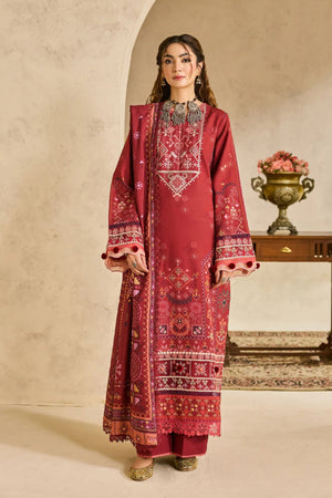 Zync One Nation By Florent Unstitched 3 Piece Winter Vol-01 Collection'2025-FL-04-A