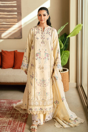 Florent Unstitched 3 Piece Luxury Lawn Eid Edit Collection'2025-FL-05-B