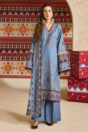 Zync One Nation By Florent Unstitched 3 Piece Winter Vol-01 Collection'2025-FL-06-A