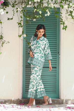 Sprinkles Stitched 2 Piece Summer Co Ord Sets Women Collection'2025-Hawaii