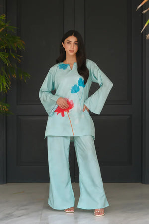 Dhaga Stitched 2 Piece Crepe Collection'2025-Avel