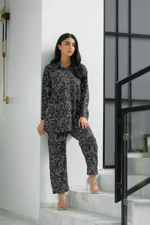 Dhaga Stitched 2 Piece Crepe Collection'2025-Tinsel