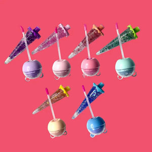 Facial Beauty - 2 In 1 Lip-gloss & Lip Balm (Assorted) - My Store