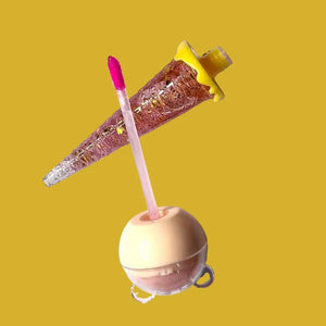 Facial Beauty - 2 In 1 Lip-gloss & Lip Balm (Assorted) - My Store