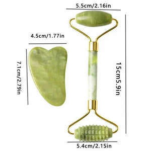 Facial Beauty - Derma Roller Stone Scraper Set - My Store