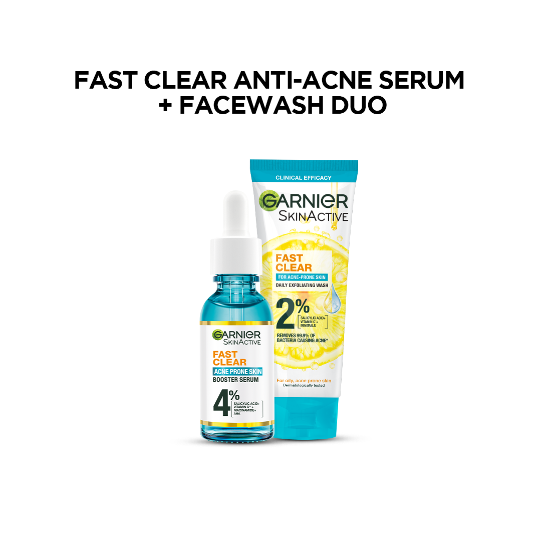 Bundle - Fast Clear Anti-Acne Serum + Facewash Duo