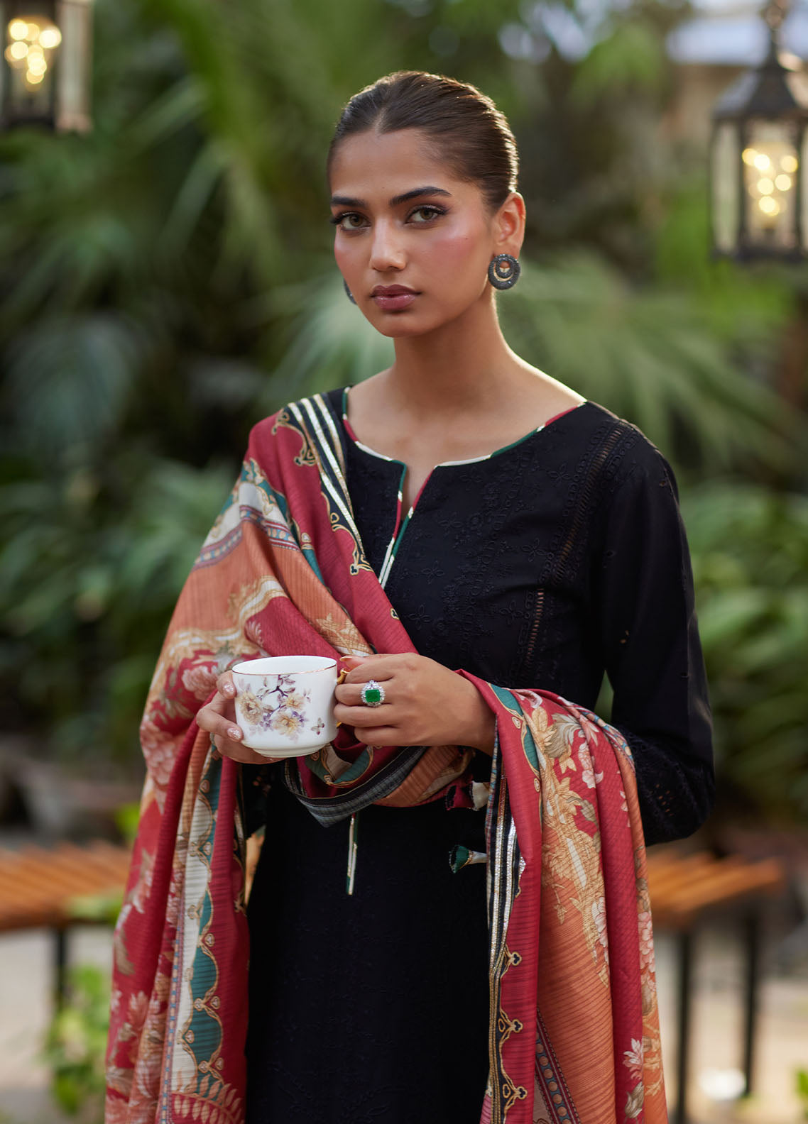 Lumiere By Gulaal Unstitched 3 Piece Chikankari Lawn Collection'2025-Solene