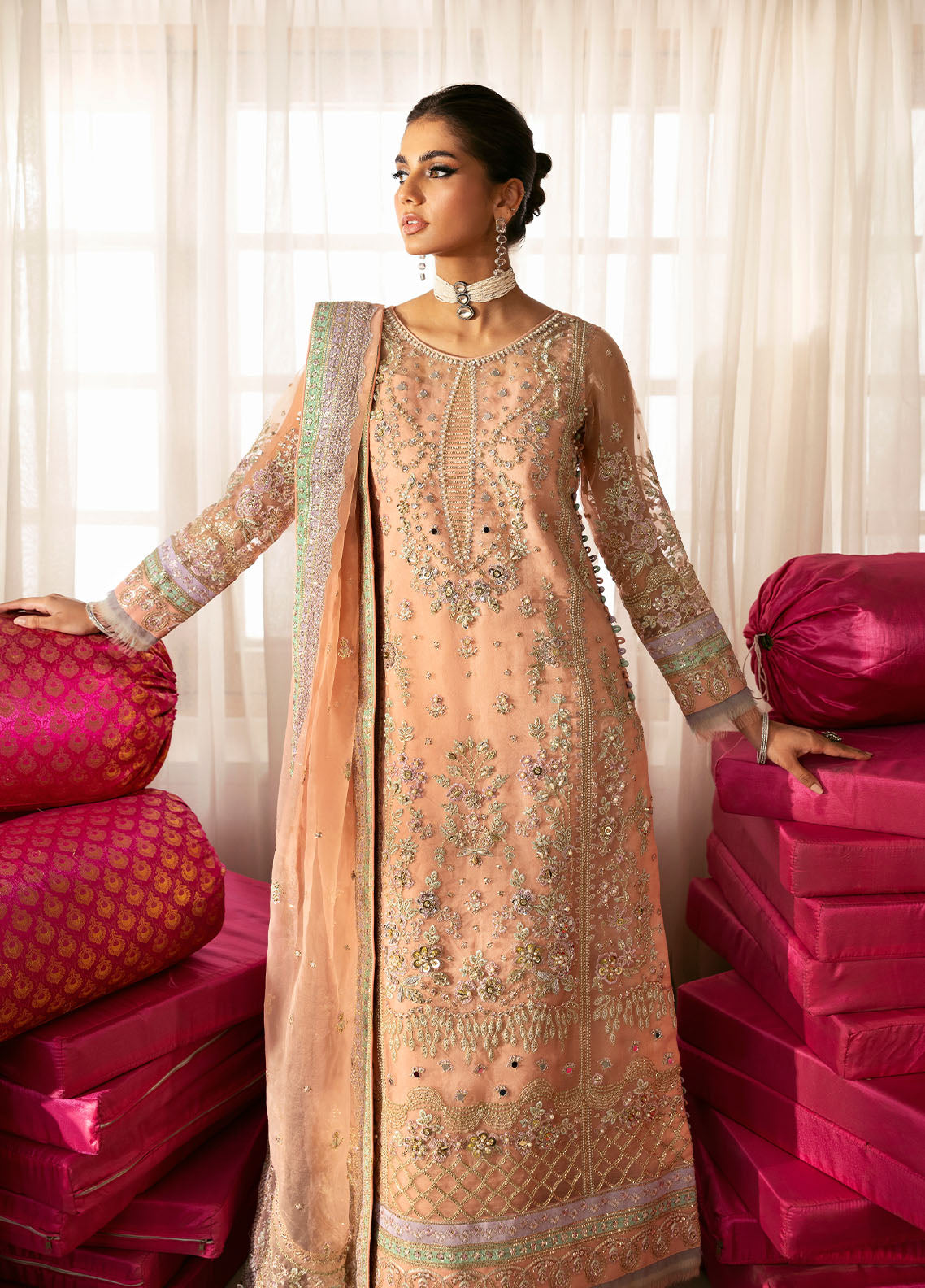 Chaandni By Gulaal Unstitched 3 Piece Wedding Formals Collection'2025-Raniya