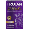 Trojan Bare Skin Premium Lubricated Condoms 10Pcs - My Store